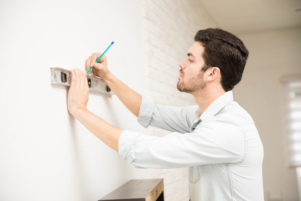 Meranie miesta pomocou vodováhy