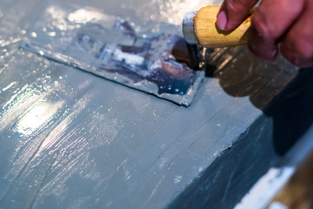 Mikrocement v kuchyni